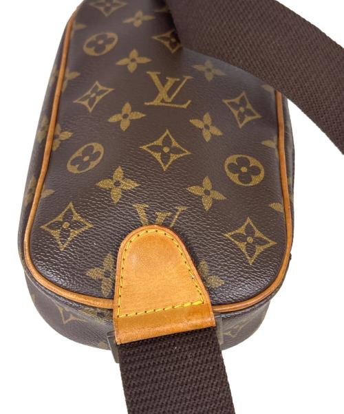LOUIS VUITTON（ルイ ヴィトン）LOUIS VUITTON (ルイ ヴィトン) ポシェット　ポシェットガンジュ ブラウンの古着・服飾アイテム