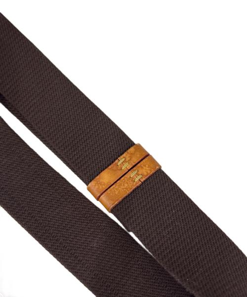 LOUIS VUITTON（ルイ ヴィトン）LOUIS VUITTON (ルイ ヴィトン) ポシェット　ポシェットガンジュ ブラウンの古着・服飾アイテム