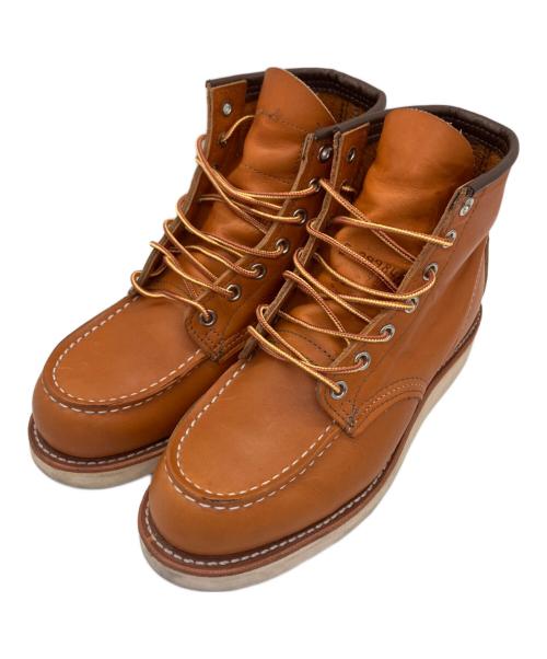 RED WING（レッドウィング）RED WING (レッドウィング) ワークブーツ キャメル サイズ:5の古着・服飾アイテム