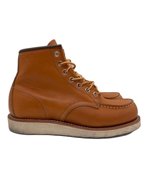 RED WING（レッドウィング）RED WING (レッドウィング) ワークブーツ キャメル サイズ:5の古着・服飾アイテム