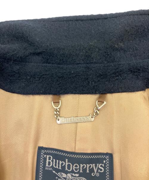 Burberry's（バーバリーズ）Burberry's (バーバリーズ) ウールコート ネイビー サイズ:表記なしの古着・服飾アイテム
