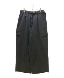 Y-3（ワイスリー）の古着「WIDE CRGO PANTS」｜ブラック