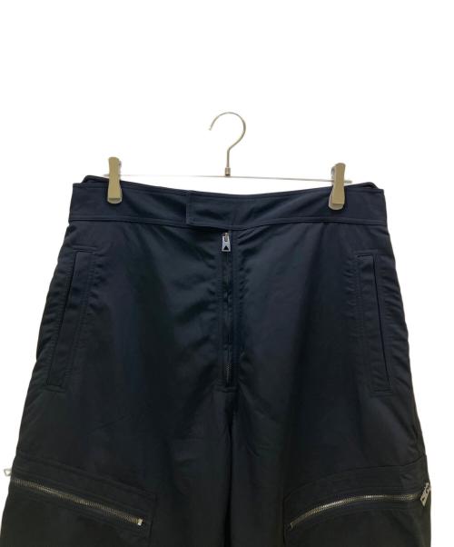 BOTTEGA VENETA（ボッテガベネタ）BOTTEGA VENETA (ボッテガベネタ) Tricotin Nylon Cargo Pants ブラック サイズ:Mの古着・服飾アイテム