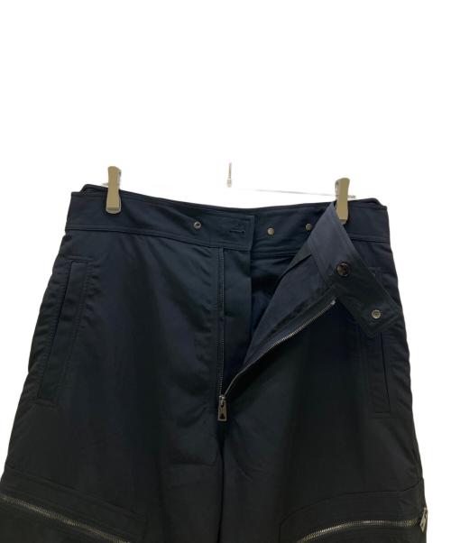 BOTTEGA VENETA（ボッテガベネタ）BOTTEGA VENETA (ボッテガベネタ) Tricotin Nylon Cargo Pants ブラック サイズ:Mの古着・服飾アイテム