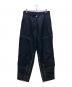 BOTTEGA VENETA（ボッテガベネタ）の古着「Tricotin Nylon Cargo Pants」｜ブラック