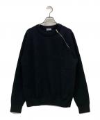 Diorディオール）の古着「クールネックジップニット」｜ブラック