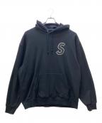 SUPREMEシュプリーム）の古着「プルオーバーパーカー」｜ブラック