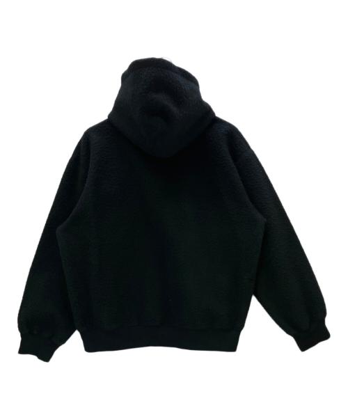 SUPREME（シュプリーム）SUPREME (シュプリーム) ジップパーカー 24FW Pilled Zip Up Hooded Sweatshirt ブラック サイズ:XXLの古着・服飾アイテム