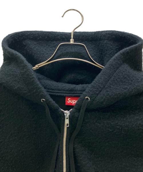 SUPREME（シュプリーム）SUPREME (シュプリーム) ジップパーカー 24FW Pilled Zip Up Hooded Sweatshirt ブラック サイズ:XXLの古着・服飾アイテム