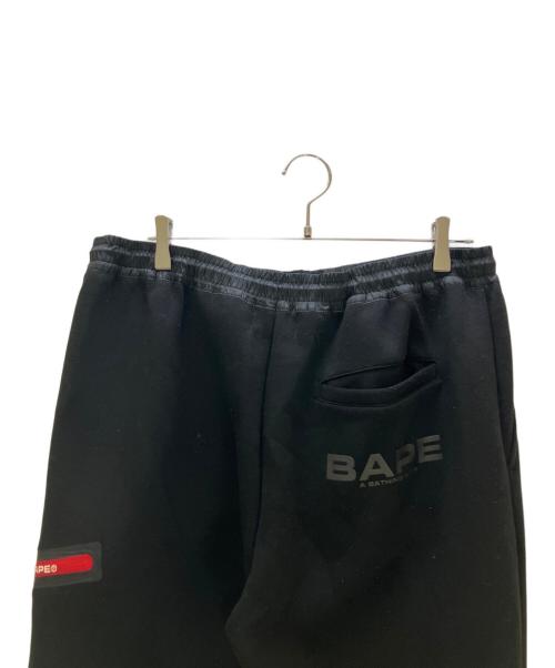A BATHING APE（アベイシングエイプ）A BATHING APE (アベイシングエイプ) スウェットパンツ ブラック サイズ:2XLの古着・服飾アイテム