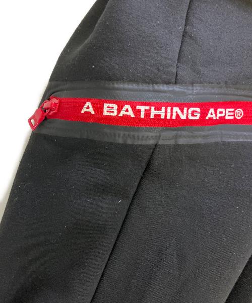 A BATHING APE（アベイシングエイプ）A BATHING APE (アベイシングエイプ) スウェットパンツ ブラック サイズ:2XLの古着・服飾アイテム