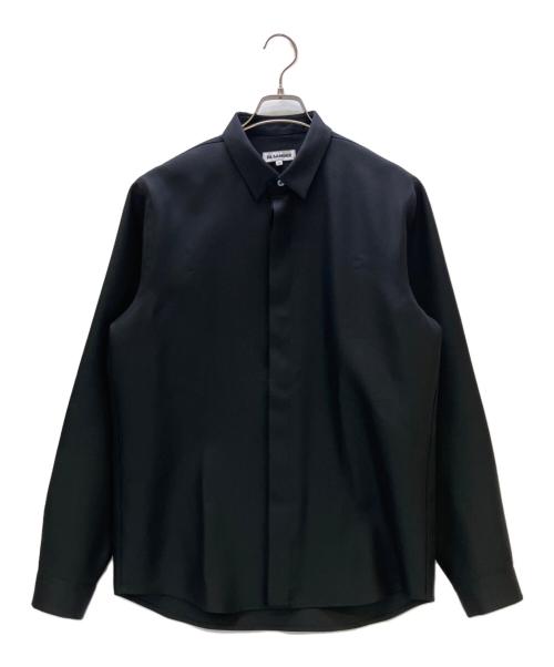 JIL SANDER（ジルサンダー）JIL SANDER (ジルサンダー) 長袖シャツ ブラック サイズ:40の古着・服飾アイテム