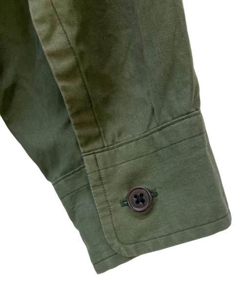 AURALEE（オーラリー）AURALEE (オーラリー) WASHED FINX TWILL BIG SHIRTS グリーン サイズ:4の古着・服飾アイテム