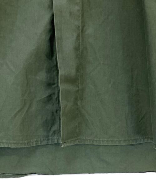 AURALEE（オーラリー）AURALEE (オーラリー) WASHED FINX TWILL BIG SHIRTS グリーン サイズ:4の古着・服飾アイテム