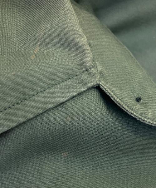 AURALEE（オーラリー）AURALEE (オーラリー) WASHED FINX TWILL BIG SHIRTS グリーン サイズ:4の古着・服飾アイテム
