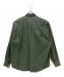 AURALEE (オーラリー) WASHED FINX TWILL BIG SHIRTS グリーン サイズ:4：12000円