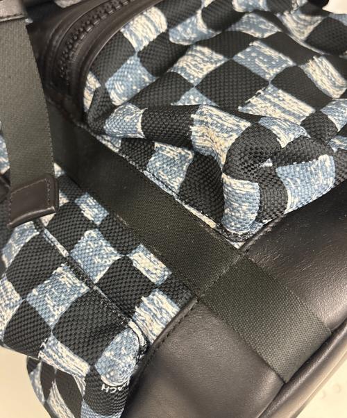COACH（コーチ）COACH (コーチ) リュック　Terrain Trek Pack with Graphic Checker Print ブルー×ブラックの古着・服飾アイテム
