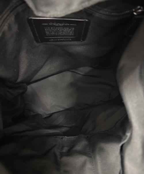 COACH（コーチ）COACH (コーチ) リュック　Terrain Trek Pack with Graphic Checker Print ブルー×ブラックの古着・服飾アイテム