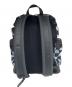 COACH (コーチ) リュック　Terrain Trek Pack with Graphic Checker Print ブルー×ブラック：18000円