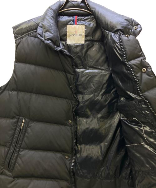 MONCLER（モンクレール）MONCLER (モンクレール) CHEVAL ダウンベスト ブラック サイズ:34の古着・服飾アイテム