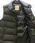 中古・古着 MONCLER (モンクレール) CHEVAL ダウンベスト ブラック サイズ:34：30000円