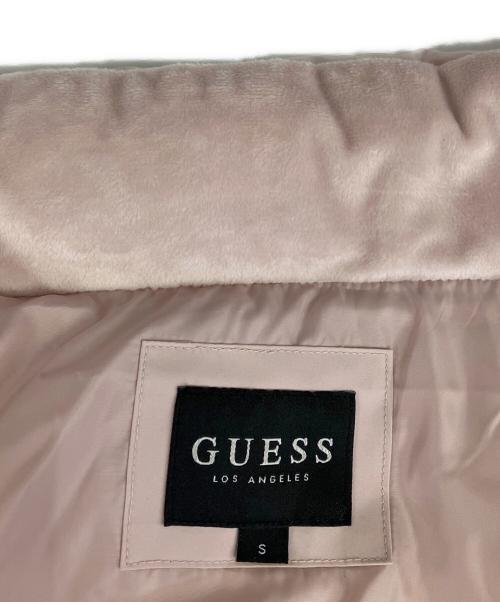 GUESS（ゲス）GUESS (ゲス) ダウンジャケット ピンク サイズ:Sの古着・服飾アイテム