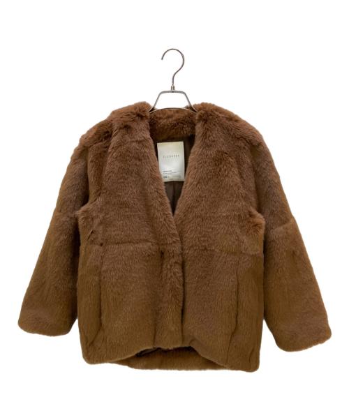ELENDEEK（エレンディーク）ELENDEEK (エレンディーク) エコファージャケット ブラウン サイズ:01の古着・服飾アイテム