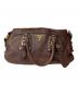 PRADA (プラダ) 2WAYバッグ CERVO ブラウン：70000円