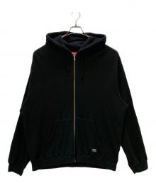SUPREME（シュプリーム）の古着「サーマルジップパーカー 24SS Hooded Zip Up Thermal」｜ブラック