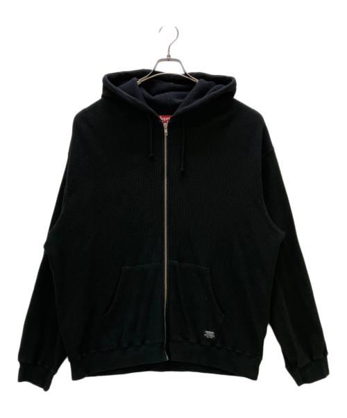 SUPREME（シュプリーム）SUPREME (シュプリーム) サーマルジップパーカー 24SS Hooded Zip Up Thermal ブラック サイズ:XXLの古着・服飾アイテム