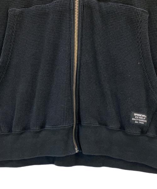 SUPREME（シュプリーム）SUPREME (シュプリーム) サーマルジップパーカー 24SS Hooded Zip Up Thermal ブラック サイズ:XXLの古着・服飾アイテム
