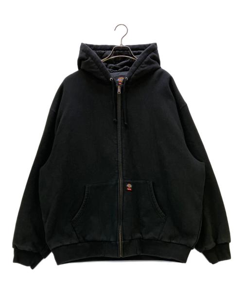 SUPREME（シュプリーム）SUPREME (シュプリーム) Dickies (ディッキーズ) ジップパーカー 	25FW Quilted Lined Zip Up Hooded Sweatshirt ブラック サイズ:2XLの古着・服飾アイテム