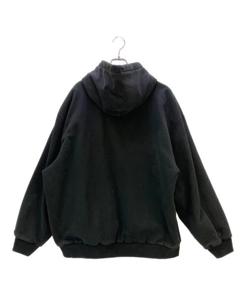 SUPREME（シュプリーム）SUPREME (シュプリーム) Dickies (ディッキーズ) ジップパーカー 	25FW Quilted Lined Zip Up Hooded Sweatshirt ブラック サイズ:2XLの古着・服飾アイテム