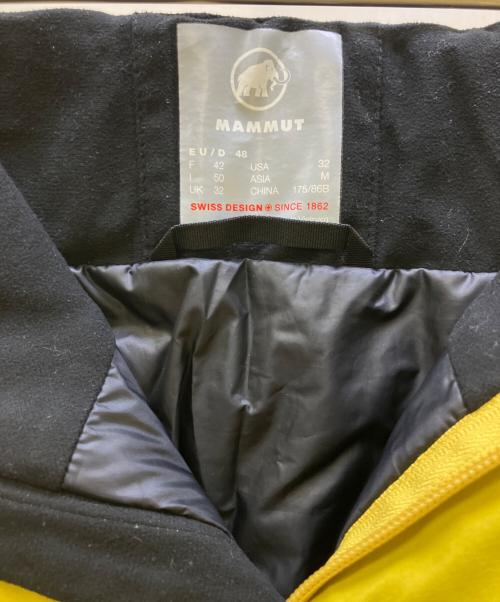 MAMMUT（マムート）MAMMUT (マムート) ストーニー ハードシェル サーモ パンツ アジアンフィット カーキ サイズ:Mの古着・服飾アイテム