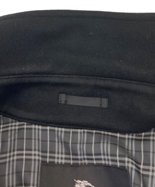BURBERRY BLACK LABEL（バーバリーブラックレーベル）BURBERRY BLACK LABEL (バーバリーブラックレーベル) ナポレオンコート ブラック サイズ:Mの古着・服飾アイテム