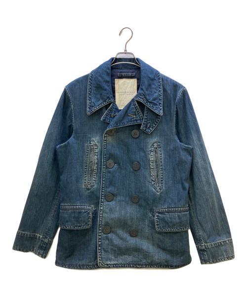 Denim & Supply Ralph Lauren（デニム＆サプライ ラルフローレン）DENIM & SUPPLY RALPH LAUREN (デニム＆サプライ ラルフローレン) Pコート インディゴ サイズ:Mの古着・服飾アイテム