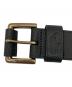 RALPH LAUREN (ラルフローレン) レザーベルト ブラック：8000円