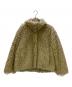 Adam et Rope（アダム エ ロペ）の古着「ファージャケット 24AW EcopeLループファーコート」｜ベージュ