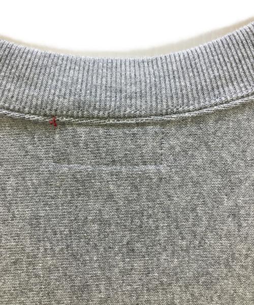 HUMAN MADE（ヒューマンメイド）HUMAN MADE (ヒューマンメイド) 25aw HEART SWEATSHIRT グレー×ブルー サイズ:Sの古着・服飾アイテム