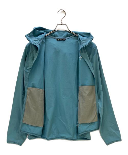 ARC'TERYX（アークテリクス）ARC'TERYX (アークテリクス) ジップパーカー 	KYANITE LIGHTWEIGHT HOODY スカイブルー サイズ:Mの古着・服飾アイテム