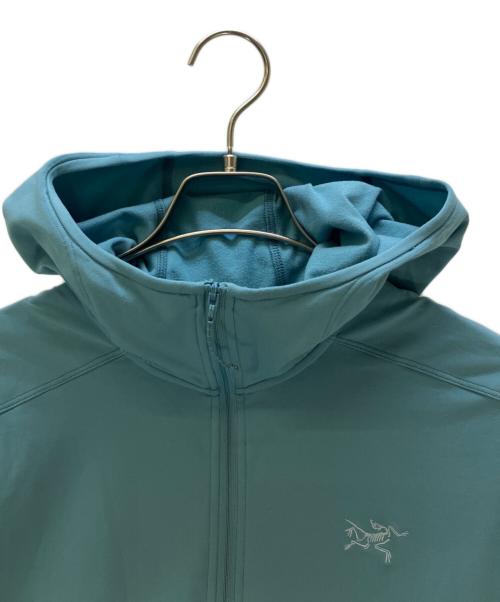 ARC'TERYX（アークテリクス）ARC'TERYX (アークテリクス) ジップパーカー 	KYANITE LIGHTWEIGHT HOODY スカイブルー サイズ:Mの古着・服飾アイテム
