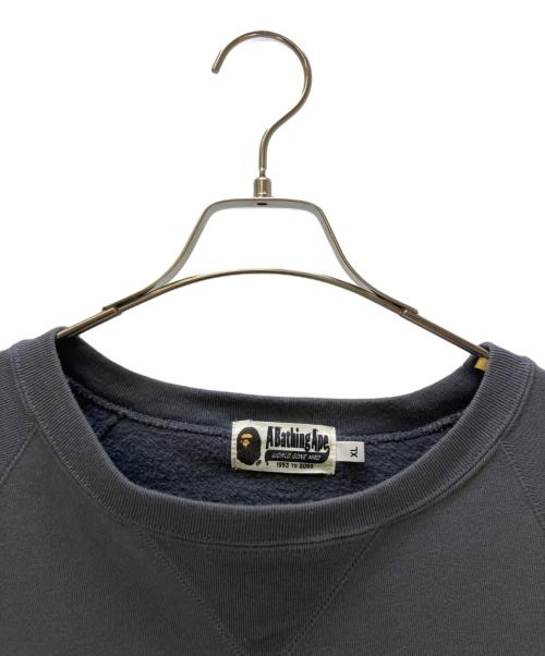 A BATHING APE（アベイシングエイプ）A BATHING APE (アベイシングエイプ) スウェット グレー サイズ:XLの古着・服飾アイテム