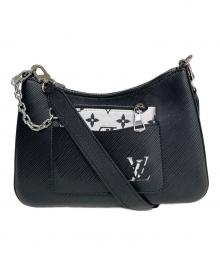 LOUIS VUITTON（ルイ ヴィトン）の古着「ショルダーバッグ　マレルエピ　ノワール」｜ブラック