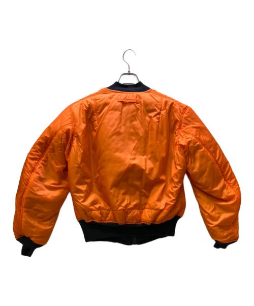ALPHA（アルファ）ALPHA (アルファ) リバーシブルMA-1ジャケット ネイビー サイズ:Lの古着・服飾アイテム