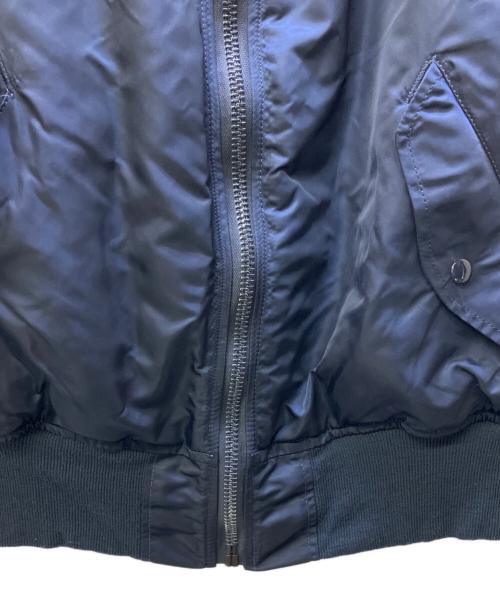 ALPHA（アルファ）ALPHA (アルファ) リバーシブルMA-1ジャケット ネイビー サイズ:Lの古着・服飾アイテム