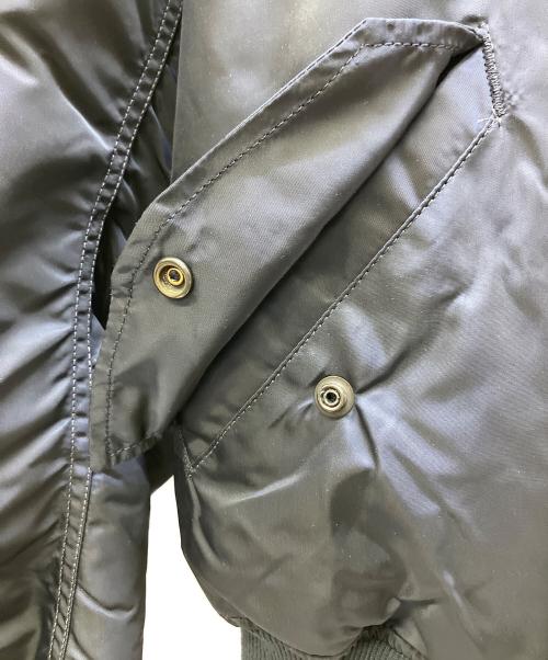 ALPHA（アルファ）ALPHA (アルファ) リバーシブルMA-1ジャケット ネイビー サイズ:Lの古着・服飾アイテム