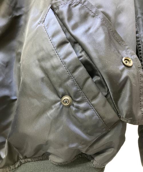 ALPHA（アルファ）ALPHA (アルファ) リバーシブルMA-1ジャケット ネイビー サイズ:Lの古着・服飾アイテム