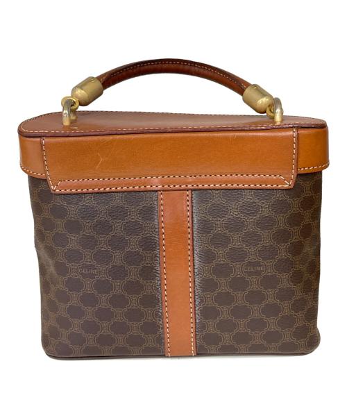 CELINE（セリーヌ）CELINE (セリーヌ) バニティバッグ　マカダム ブラウンの古着・服飾アイテム