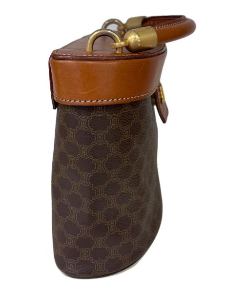 CELINE（セリーヌ）CELINE (セリーヌ) バニティバッグ　マカダム ブラウンの古着・服飾アイテム