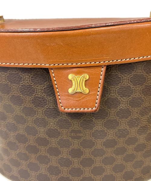 CELINE（セリーヌ）CELINE (セリーヌ) バニティバッグ　マカダム ブラウンの古着・服飾アイテム